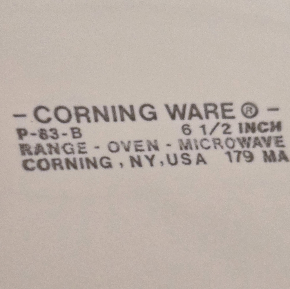 Vintage Corningware Spice of Life P-83 Le Persil Pan Skillet 6.5" USA - Picture 4 of 4